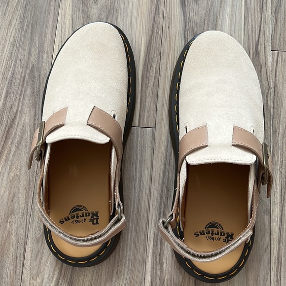 JORGE II SUEDE & LEATHER SLINGBACK MULES by Dr. Martens - Picture 3 of 6